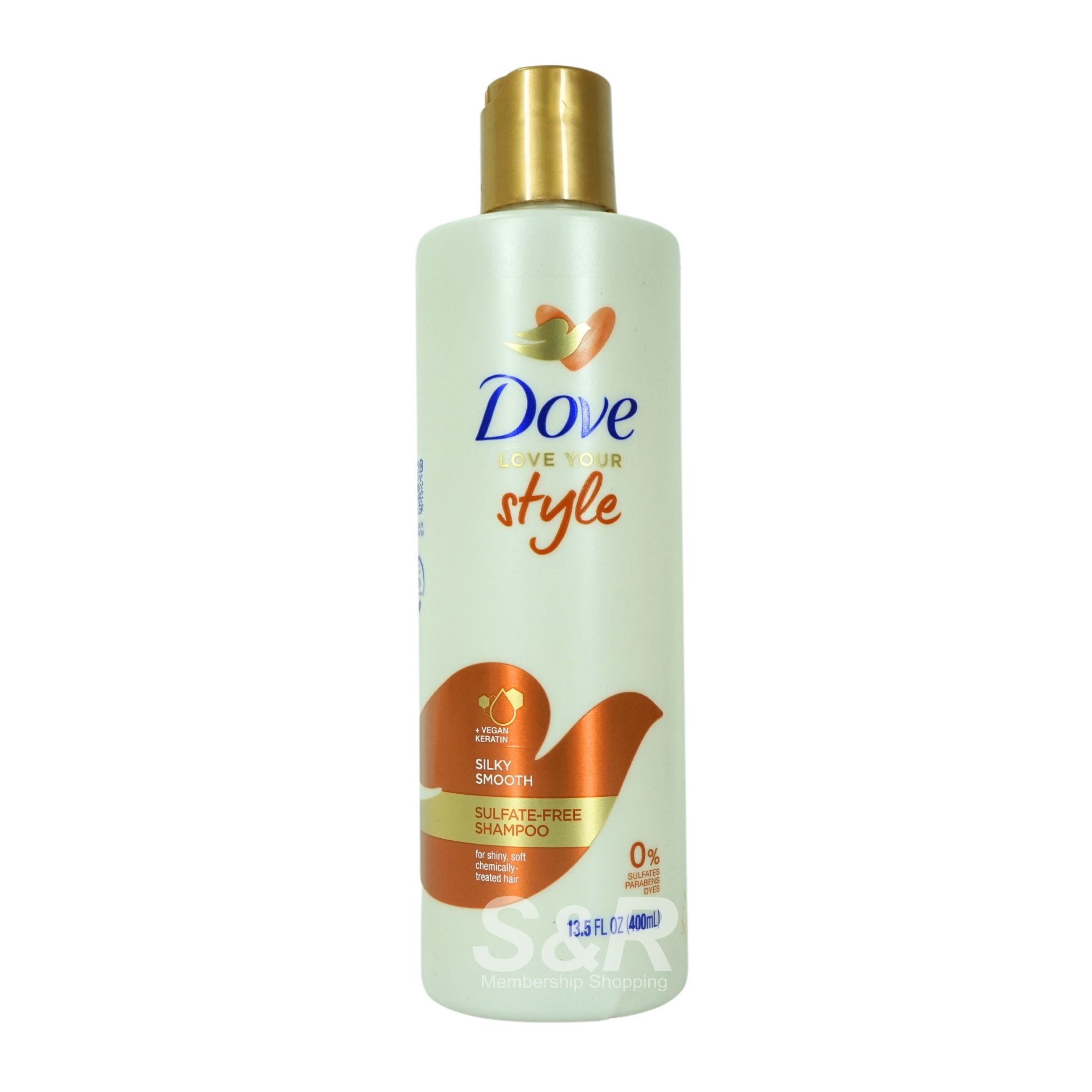 Dove Love Your Style Silky Smooth Sulfate-Free Shampoo 400mL Dove Love Your Style Silky Smooth Sulfate-Free Shampoo 400mL